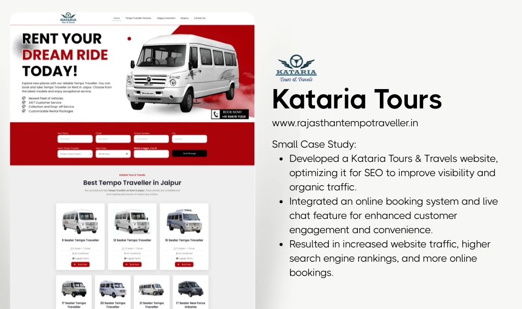 Best-Tempo-Traveller-Company-Website-Design