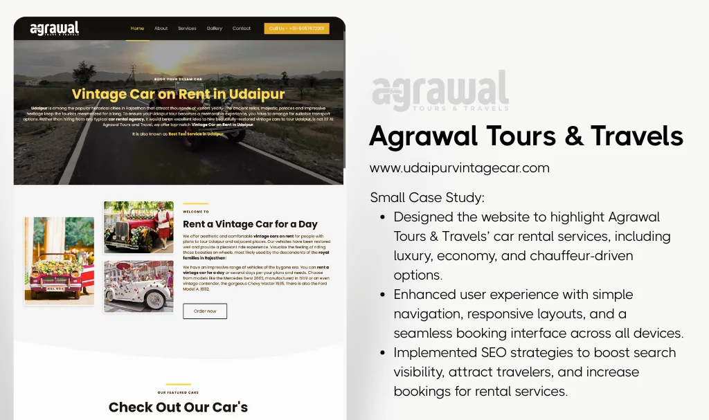 Best-premium-vintage-car-services-website-design