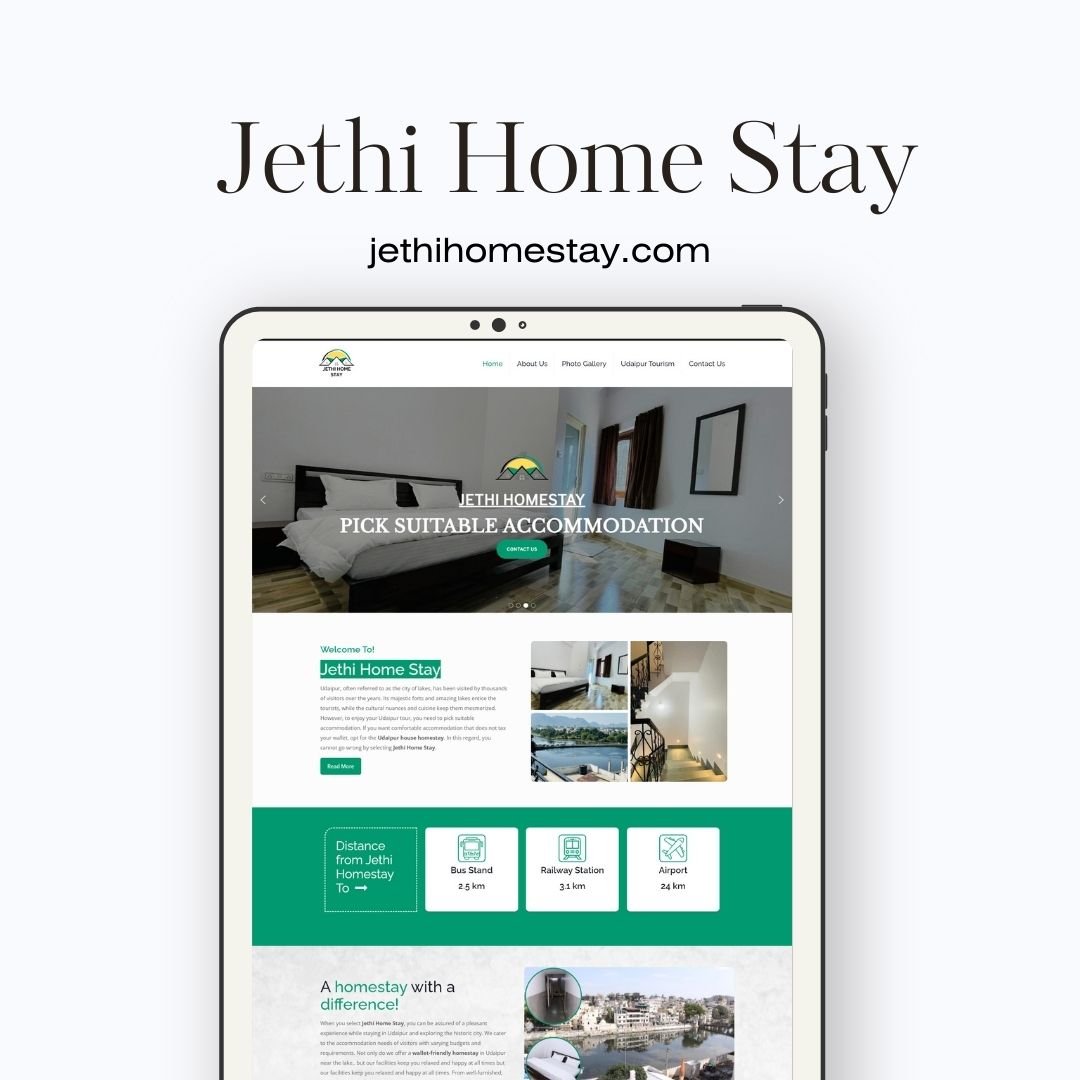 Home Stay Website Designer