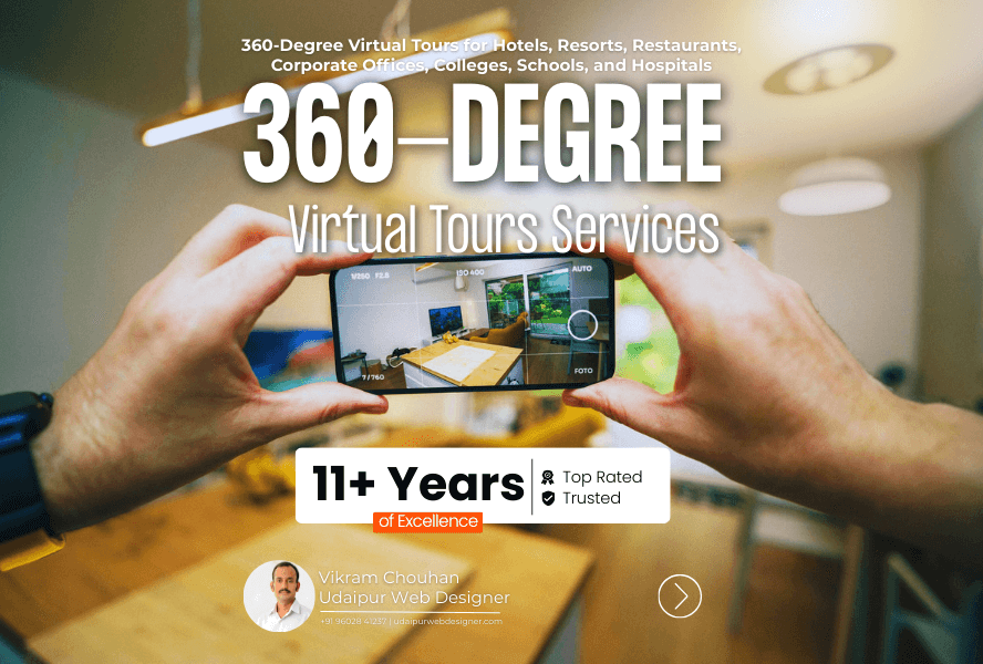 360-Degree Virtual Tour Services for Hotels, Resorts, Restaurants, Offices, Colleges, Schools & Hospitals