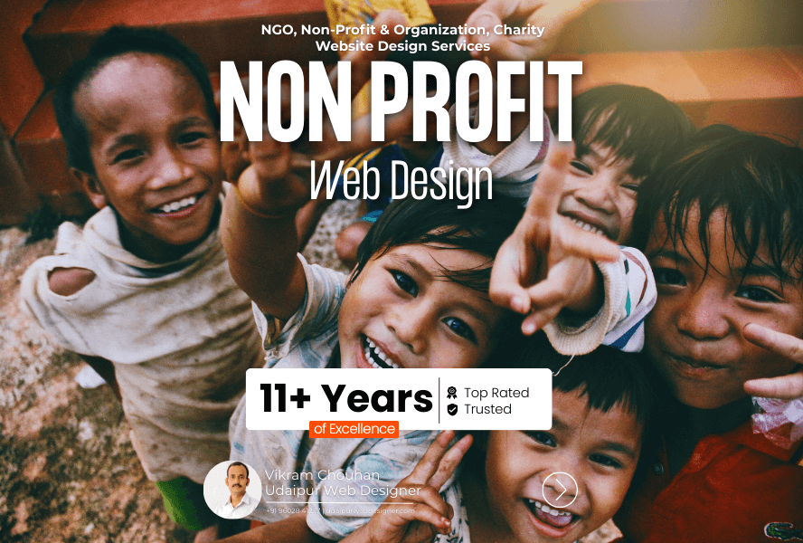 NGO, Non-Profit & Organization, Charity Website Design Services