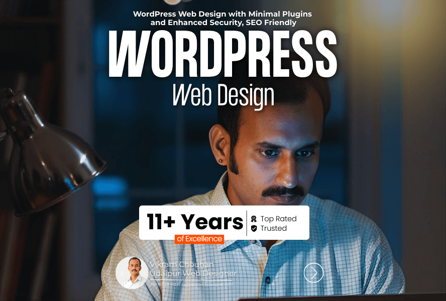 WordPress Web Design with Minimal Plugins and Enhanced Security, SEO Friendly