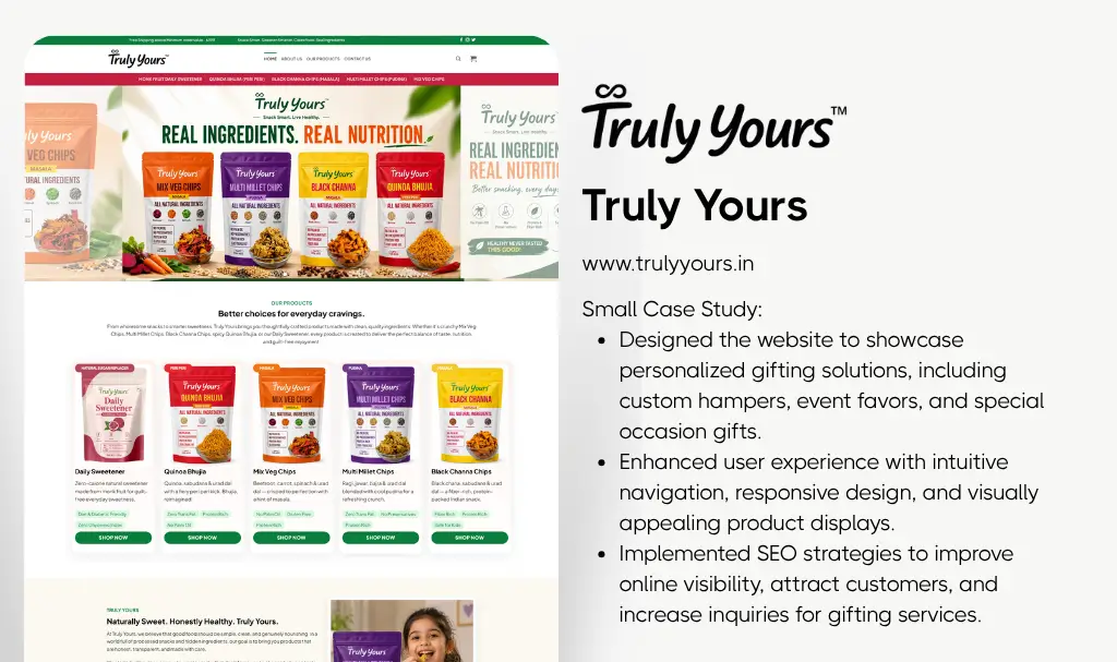 Truly Yours Foods Pvt Ltd